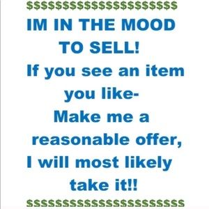 ALL ITEMS IN CLOSET!!